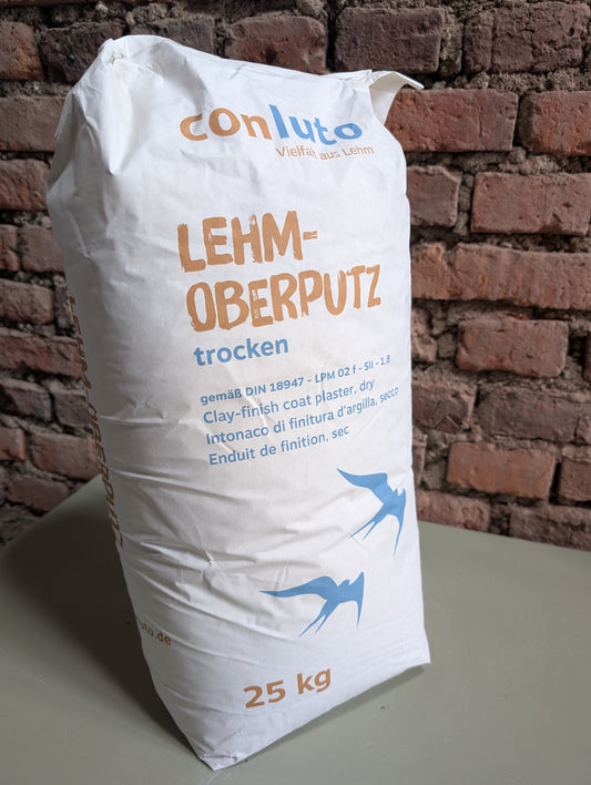 Lehm-Oberputz von Conluto